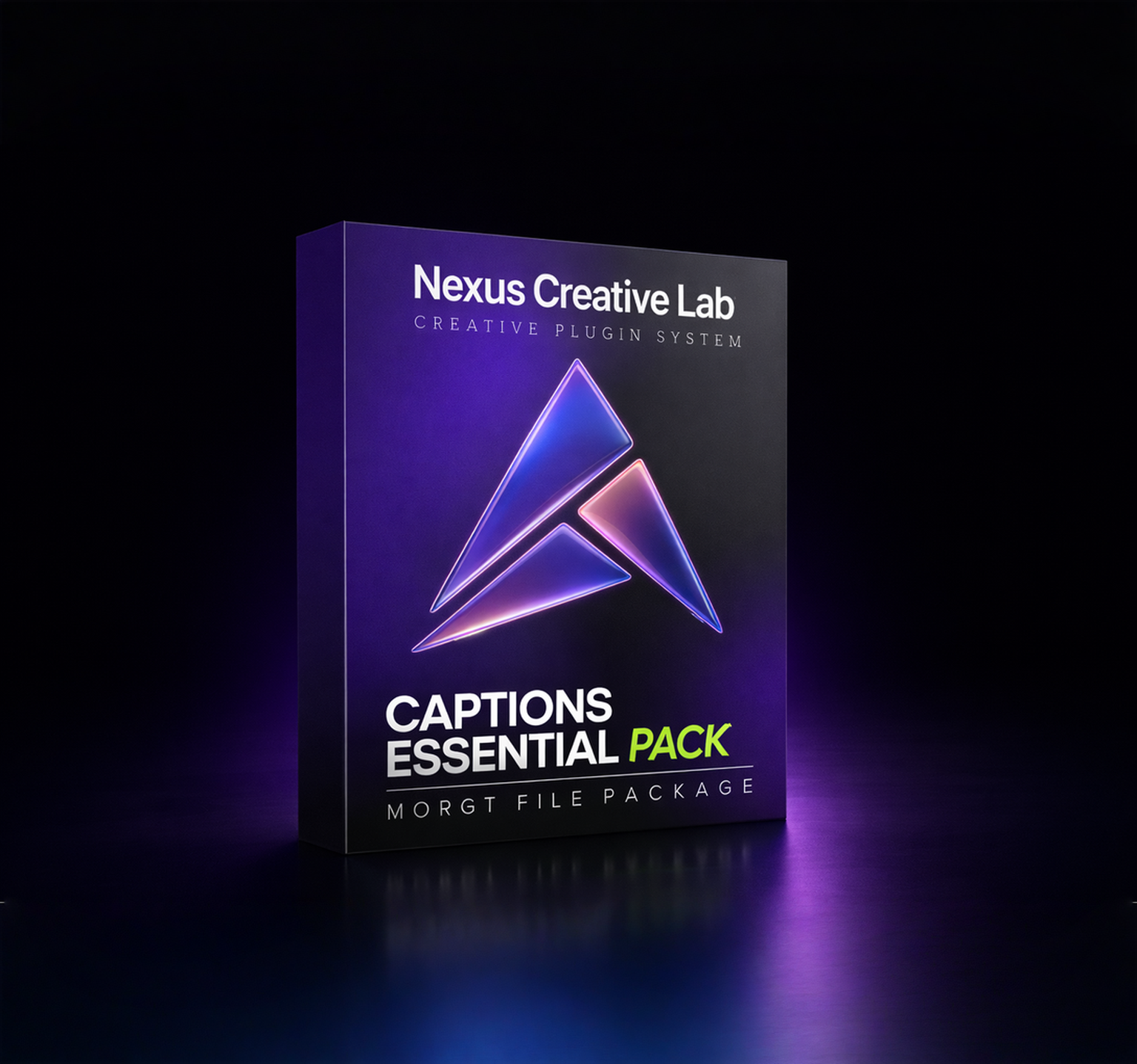 Captions Essential Pack product box artwork
